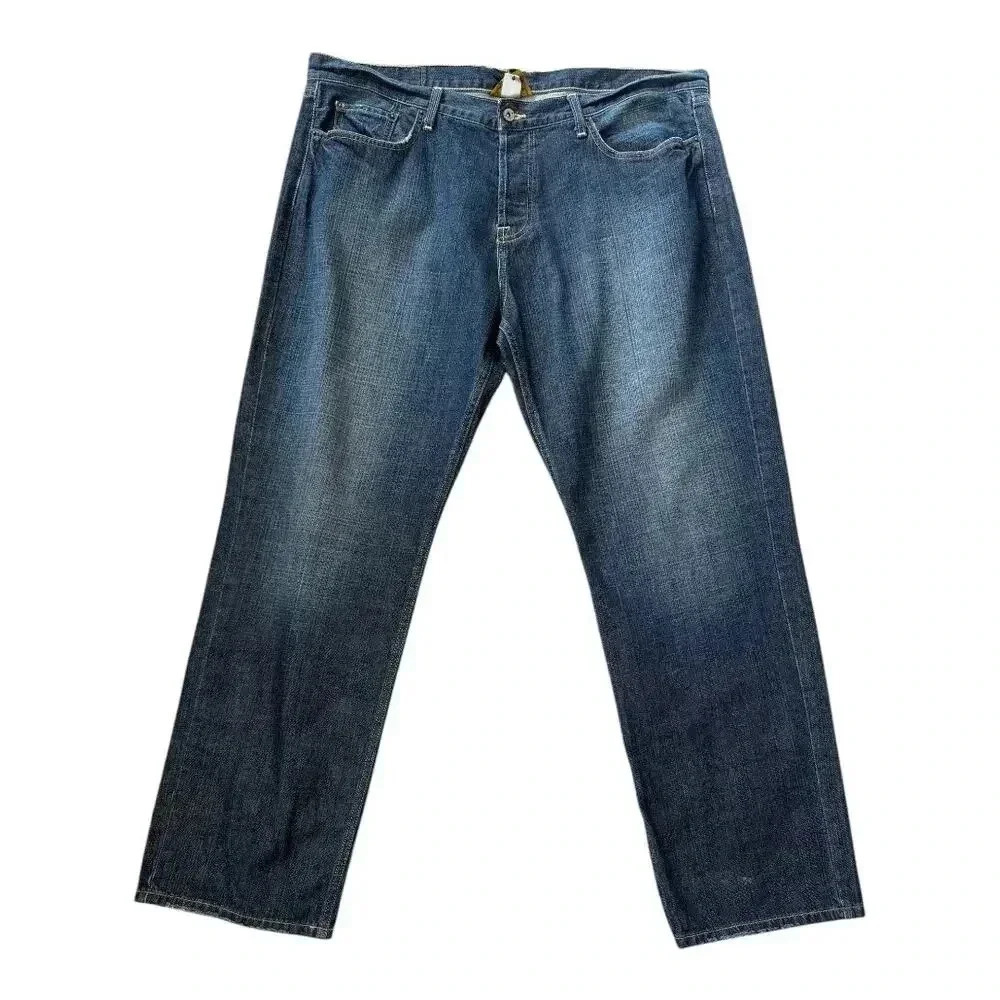 Lucky Brand Men's Slim Straight Jeans Blue Size 40x32 Denim
